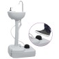 vidaXL Tragbare Campingtoilette mit Waschbecken und Wasserbehälter vidaXL Tragbare Campingtoilette mit Waschbecken und Wasserbehälter