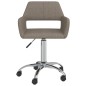 Esszimmerstühle 2 Stk. Drehbar Taupe Stoff Esszimmerstühle 2 Stk. Drehbar Taupe Stoff