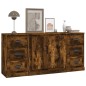vidaXL Sideboards 3 Stk. Räuchereiche Holzwerkstoff vidaXL Sideboards 3 Stk. Räuchereiche Holzwerkstoff