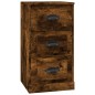 vidaXL Sideboards 3 Stk. Räuchereiche Holzwerkstoff vidaXL Sideboards 3 Stk. Räuchereiche Holzwerkstoff