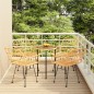 vidaXL 5-tlg. Garten-Essgruppe Poly Rattan vidaXL 5-tlg. Garten-Essgruppe Poly Rattan