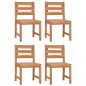 vidaXL 5-tlg. Garten-Essgruppe Massivholz Teak vidaXL 5-tlg. Garten-Essgruppe Massivholz Teak