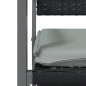 vidaXL 9-tlg. Garten-Essgruppe mit Kissen Poly Rattan und Stahl vidaXL 9-tlg. Garten-Essgruppe mit Kissen Poly Rattan und Stahl