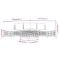 vidaXL 6-tlg. Garten-Lounge-Set mit Kissen Anthrazit Poly Rattan vidaXL 6-tlg. Garten-Lounge-Set mit Kissen Anthrazit Poly Rattan