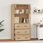 vidaXL Highboard Sonoma-Eiche Holzwerkstoff vidaXL Highboard Sonoma-Eiche Holzwerkstoff