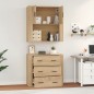 vidaXL Highboard Sonoma-Eiche Holzwerkstoff vidaXL Highboard Sonoma-Eiche Holzwerkstoff