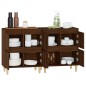 vidaXL Sideboards 2 Stk. Braun Eichen-Optik 60x35x70 cm Holzwerkstoff vidaXL Sideboards 2 Stk. Braun Eichen-Optik 60x35x70 cm Holzwerkstoff