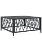 vidaXL 7-tlg. Garten-Lounge-Set mit Kissen Anthrazit Stahl vidaXL 7-tlg. Garten-Lounge-Set mit Kissen Anthrazit Stahl