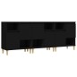 vidaXL Sideboards 3 Stk. Schwarz 60x35x70 cm Holzwerkstoff vidaXL Sideboards 3 Stk. Schwarz 60x35x70 cm Holzwerkstoff