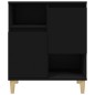 vidaXL Sideboards 3 Stk. Schwarz 60x35x70 cm Holzwerkstoff vidaXL Sideboards 3 Stk. Schwarz 60x35x70 cm Holzwerkstoff