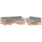 vidaXL 10-tlg. Garten-Lounge-Set mit Kissen Massivholz Douglasie vidaXL 10-tlg. Garten-Lounge-Set mit Kissen Massivholz Douglasie