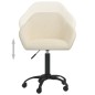 Esszimmerstühle 2 Stk. Drehbar Creme Samt Esszimmerstühle 2 Stk. Drehbar Creme Samt