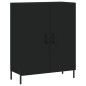vidaXL Highboard Schwarz 69,5x34x180 cm Holzwerkstoff vidaXL Highboard Schwarz 69,5x34x180 cm Holzwerkstoff