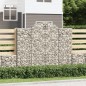 vidaXL Gabionen mit Hochbogen 5 Stk. 200x50x160/180cm Verzinktes Eisen vidaXL Gabionen mit Hochbogen 5 Stk. 200x50x160/180cm Verzinktes Eisen