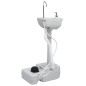 vidaXL Tragbare Campingtoilette mit Waschbecken und Wasserbehälter vidaXL Tragbare Campingtoilette mit Waschbecken und Wasserbehälter