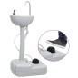 vidaXL Tragbare Campingtoilette mit Waschbecken und Wasserbehälter vidaXL Tragbare Campingtoilette mit Waschbecken und Wasserbehälter