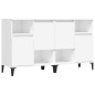 vidaXL Sideboards 2 Stk. Weiß 60x35x70 cm Holzwerkstoff vidaXL Sideboards 2 Stk. Weiß 60x35x70 cm Holzwerkstoff
