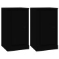 vidaXL Sideboards 3 Stk. Schwarz Holzwerkstoff vidaXL Sideboards 3 Stk. Schwarz Holzwerkstoff
