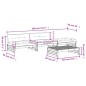 vidaXL 4-tlg. Garten-Lounge-Set mit Kissen Honigbraun Massivholz vidaXL 4-tlg. Garten-Lounge-Set mit Kissen Honigbraun Massivholz