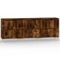 vidaXL Sideboards 3 Stk. Räuchereiche 60x35x70 cm Holzwerkstoff vidaXL Sideboards 3 Stk. Räuchereiche 60x35x70 cm Holzwerkstoff