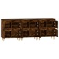 vidaXL Sideboards 3 Stk. Räuchereiche 60x35x70 cm Holzwerkstoff vidaXL Sideboards 3 Stk. Räuchereiche 60x35x70 cm Holzwerkstoff