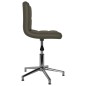 Drehbare Esszimmerstühle 2 Stk. Braun Kunstleder Drehbare Esszimmerstühle 2 Stk. Braun Kunstleder