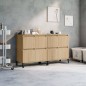 vidaXL Sideboards 2 Stk. Sonoma-Eiche 60x35x70 cm Holzwerkstoff vidaXL Sideboards 2 Stk. Sonoma-Eiche 60x35x70 cm Holzwerkstoff