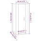 vidaXL 7-tlg. TV-Schrank-Set Sonoma-Eiche Holzwerkstoff vidaXL 7-tlg. TV-Schrank-Set Sonoma-Eiche Holzwerkstoff