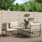 vidaXL 5-tlg. Garten-Lounge-Set mit Kissen Anthrazit Poly Rattan vidaXL 5-tlg. Garten-Lounge-Set mit Kissen Anthrazit Poly Rattan
