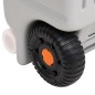 vidaXL Camping-Handwaschständer mit Wasserbehälter mit Rollen Grau vidaXL Camping-Handwaschständer mit Wasserbehälter mit Rollen Grau