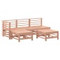 vidaXL 5-tlg. Garten-Lounge-Set mit Kissen Massivholz Douglasie vidaXL 5-tlg. Garten-Lounge-Set mit Kissen Massivholz Douglasie