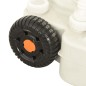 vidaXL Camping-Handwaschständer mit Wasserbehälter mit Rollen Grau vidaXL Camping-Handwaschständer mit Wasserbehälter mit Rollen Grau