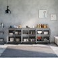 vidaXL Sideboards 3 Stk. Betongrau 60x35x70 cm Holzwerkstoff vidaXL Sideboards 3 Stk. Betongrau 60x35x70 cm Holzwerkstoff