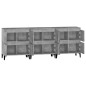 vidaXL Sideboards 3 Stk. Betongrau 60x35x70 cm Holzwerkstoff vidaXL Sideboards 3 Stk. Betongrau 60x35x70 cm Holzwerkstoff