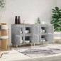 vidaXL Sideboards 2 Stk. Betongrau 60x35x70 cm Holzwerkstoff vidaXL Sideboards 2 Stk. Betongrau 60x35x70 cm Holzwerkstoff