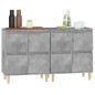 vidaXL Sideboards 2 Stk. Betongrau 60x35x70 cm Holzwerkstoff vidaXL Sideboards 2 Stk. Betongrau 60x35x70 cm Holzwerkstoff