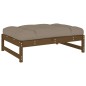 vidaXL 4-tlg. Garten-Lounge-Set mit Kissen Honigbraun Massivholz vidaXL 4-tlg. Garten-Lounge-Set mit Kissen Honigbraun Massivholz