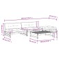 vidaXL 4-tlg. Garten-Lounge-Set mit Kissen Honigbraun Massivholz vidaXL 4-tlg. Garten-Lounge-Set mit Kissen Honigbraun Massivholz