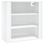 vidaXL Highboard Hochglanz-Weiß Holzwerkstoff vidaXL Highboard Hochglanz-Weiß Holzwerkstoff