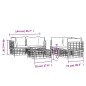 vidaXL 5-tlg. Garten-Lounge-Set mit Kissen Anthrazit Poly Rattan vidaXL 5-tlg. Garten-Lounge-Set mit Kissen Anthrazit Poly Rattan