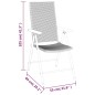 vidaXL 5-tlg. Garten-Essgruppe Schwarz und Braun Poly Rattan vidaXL 5-tlg. Garten-Essgruppe Schwarz und Braun Poly Rattan