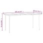 vidaXL 5-tlg. Garten-Essgruppe Schwarz und Braun Poly Rattan vidaXL 5-tlg. Garten-Essgruppe Schwarz und Braun Poly Rattan