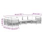 vidaXL 7-tlg. Garten-Lounge-Set mit Kissen Anthrazit Poly Rattan vidaXL 7-tlg. Garten-Lounge-Set mit Kissen Anthrazit Poly Rattan