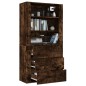 vidaXL Highboard Räuchereiche Holzwerkstoff vidaXL Highboard Räuchereiche Holzwerkstoff