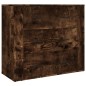 vidaXL Highboard Räuchereiche Holzwerkstoff vidaXL Highboard Räuchereiche Holzwerkstoff