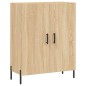 vidaXL Highboard Sonoma-Eiche 69,5x34x180 cm Holzwerkstoff vidaXL Highboard Sonoma-Eiche 69,5x34x180 cm Holzwerkstoff