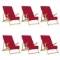 vidaXL Strandtücher 6 Stk. Burgunderrot 60x135 cm Stoff 400 GSM vidaXL Strandtücher 6 Stk. Burgunderrot 60x135 cm Stoff 400 GSM