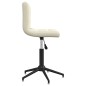 Esszimmerstühle 2 Stk. Drehbar Creme Samt Esszimmerstühle 2 Stk. Drehbar Creme Samt