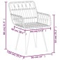 vidaXL 5-tlg. Garten-Essgruppe Schwarz Poly Rattan vidaXL 5-tlg. Garten-Essgruppe Schwarz Poly Rattan