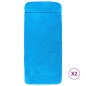 vidaXL Strandtücher 2 Stk. Türkis 75x200 cm Stoff 400 GSM vidaXL Strandtücher 2 Stk. Türkis 75x200 cm Stoff 400 GSM